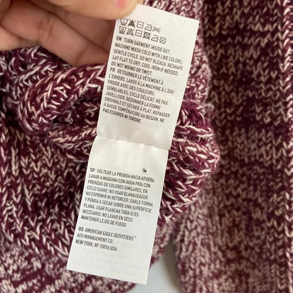 American Eagle Outfitters Crew Neck Long Sleeve Sweater Size Large - Picture 6 of 6